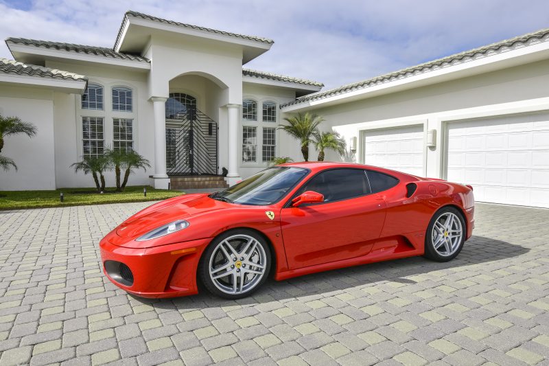 Ferrari Lifestyle Stock Photo