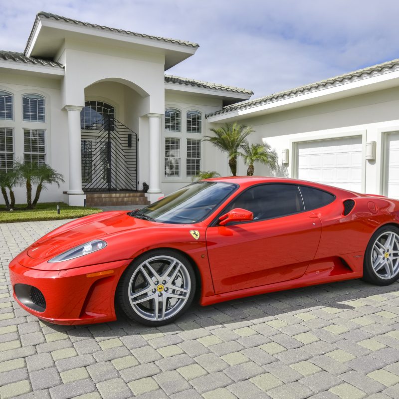 Ferrari Lifestyle Stock Photo